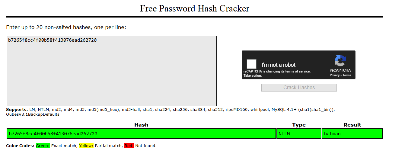 Credential Dump