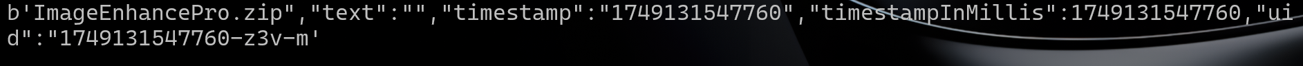 Flock message JSON in memory